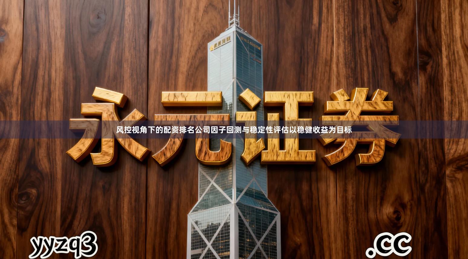 风控视角下的配资排名公司因子回测与稳定性评估以稳健收益为目标